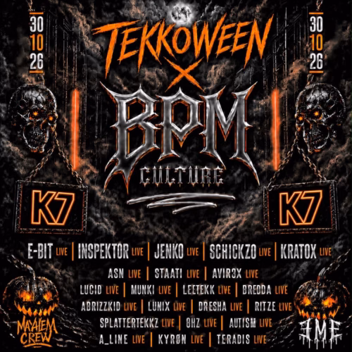 Tickets für TEKKOWEEN × BPM CULTURE
